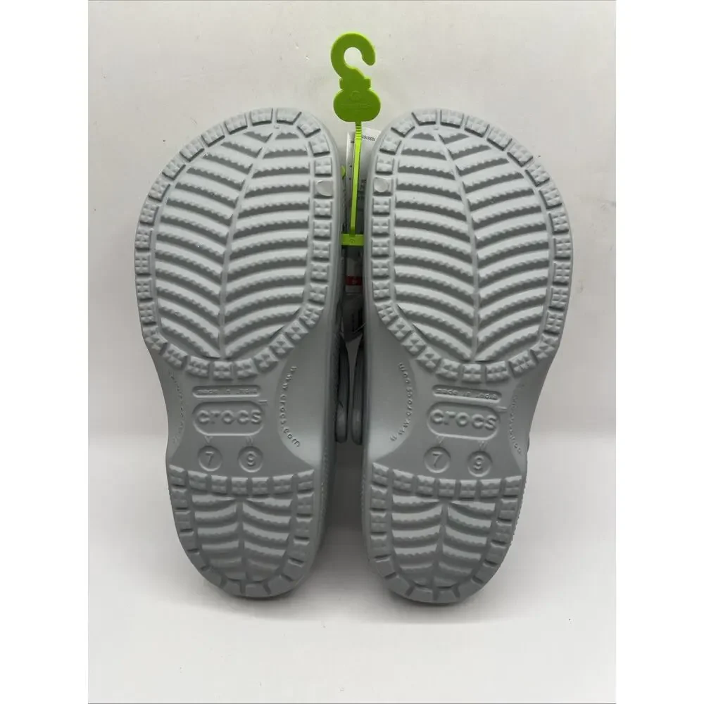 Crocs Adult Baya Clogs Color Gray Size M7/W9 Unisex Shoes